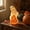Halloween Ghost Ornament, variant on Hovilon Imitation Rattan Spider Ornaments for Halloween, Black Polyester Woven Spider Decor for Tabletop Mantel Porch, Spooky House Party Accent, Lifelike Holiday Home Decoration, 7.87In