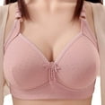 thumbnail image 3 of Purcolt Women's Full Coverage Wireless Bra, Comfort & Lift Push Up Bra with Soft Support, No Underwire Everyday T-Shirt Bralettes, 38B-44C, 3 of 3