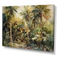 thumbnail image 2 of Designart "Green Palm Tree Paradise IV" Floral Palms & Palm Trees Canvas Print, 2 of 5