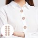 thumbnail image 4 of GOOHOCHY 10pcs suéter botones decorativos camisa botones DIY Pearly-Lustre Ropa Botones, 4 of 7