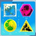 thumbnail image 7 of QSTDGVPW 6Pcs Sensory Soft Gel Liquid Toys Liquid Motion Tiles Travel Gifts Water Sensory Pads Play Mats for Children 3-4 Calming Toys Hexagonal, 7 of 7