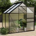 thumbnail image 1 of vidaXL Serre Anthracite Aluminium 2.47 M2, 1 of 5