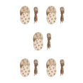thumbnail image 2 of Yuarrent Paquete de 10 puertas de ventana árbol colgante de animal rebanadas de decoración colgante con cuerda de lino decoración del festival Type2 NO2 Yuarrent CBP182958, 2 of 5