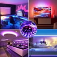 thumbnail image 4 of LED Strip Lights Sync to Music RGB Light Strip 32.8ft IP65 Waterproof LED Light Strip Kit 300LEDs SMD 5050 Tape Lights Color Changing Light Strip with Remote Control and 12V Power Supply, 4 of 7