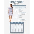 thumbnail image 6 of Casual Nights Women's Snap Front Lightweight Housecoat | Short Sleeve House Dress Duster Lounger Robe with Pockets | Cotton Poly Knit, Mid Calf | Purple Butterfly - X-Large, 6 of 6