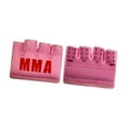thumbnail image 4 of Guantes de boxeo de MMA Half Mitts Ejercicio de regalos livianos Gear de protección para adultos para lidiar con liderazgo de kickboxing sanda Rosa, 4 of 8