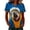 funny shirts7-Multicolor, variant on LEKWK Halloween Shirts for Women Animal Print Short Sleeve Casual Funny Shirts Crewneck Relaxed Fit Lightweight Cute Graphic T-Shirts