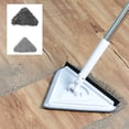 thumbnail image 1 of COFEST Triangles Mop with Squeegee， 2 In 1 Shower Squeegee， 47in Window Washing Equipment， Glass Cleaning Tools for Indoor/Outdoor Window Gray, 1 of 9