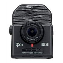 ZOOM Mini Q2N-4K Handy Recorder & 4K Camera for Live Streaming Music Videos
