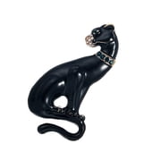 Dynamic Panthers Brooch Allergy Resistant Metal Jewelry Perfect Gift For Birthdays And Holidays