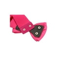 thumbnail image 4 of INSPIRE CHIC Women's Bowknot Elastic Belts, 2.4" Width Elegant Cute Stretchy Cinch Waistband for Dress Wedding 24 - 32" Fuchsia, 4 of 7