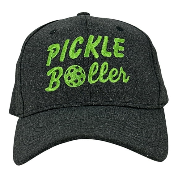Pickle Baller Hat Funny Sarcastic Pickleball Graphic Novelty Cap