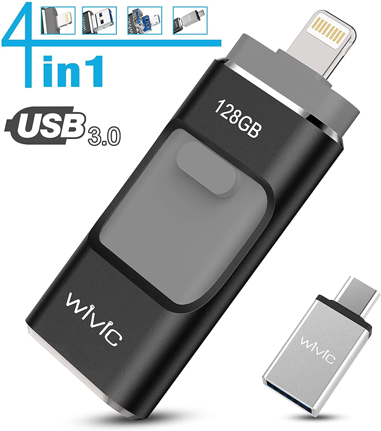 iPhone Photo Stick for iPhone 128GB Flash Drive for Computers