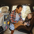 thumbnail image 6 of TVTUTPWY Backseat Car Organizer, Kick Mats Back Seat Protector with Touch Screen Tablet Holder, Back Seat Organizer for Kids, Travel Accessories with 9 Storage Pockets 2 Pack (Gray), 6 of 6