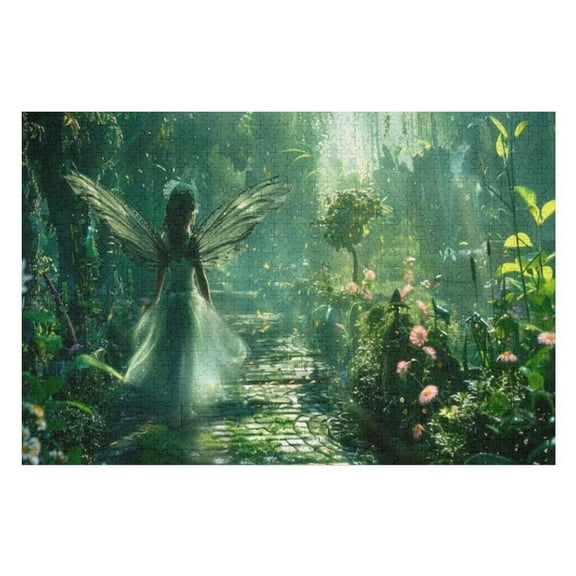 Puzzles for Adults 300 Pieces - Magical Fairy Puzzle Christmas Perfect for Relaxation Activity Difficult Challenging Puzzles