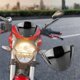 thumbnail image 1 of Parabrisas de motocicleta, parabrisas, fácil instalación, piezas de repuesto resistentes, deflector de viento protector, accesorios para motocicleta negro, 1 of 8