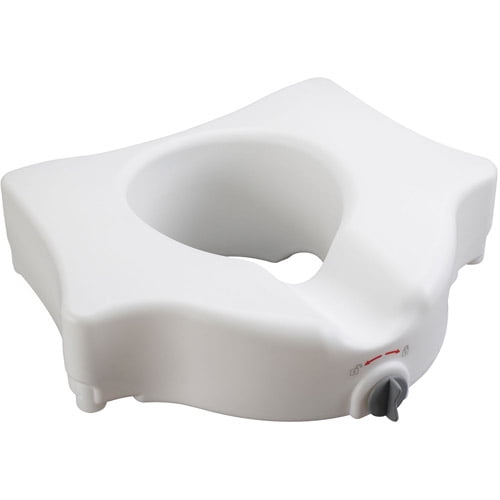 Drive Medical Elevated Toilet Seat without Arms
