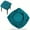Light Blue, variant on AIGIA Dining Room Chair Cover Elastic Stretch Chair Slipcovers Kitchen Chair Cover Bar Stool Seat Covers Saddle Seat Cover
