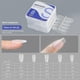 thumbnail image 1 of 500/100Pc Soft Fake Nails Tips Crylic Full Cover Reusable Semi-Frosted Short Coffin/Almond/Square, 1 of 5