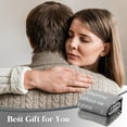 thumbnail image 4 of Memorial Sympathy Gifts for Loss of Loved One, Soft Flannel Memorial Blanket, Bereavement Gift Idea, Grief Condolences Sorry for Your Loss for Mom Dad Grandma Grandpa Sister - 50 x 60 inches (Gray), 4 of 6