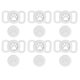 thumbnail image 2 of 6 Soportes Para Collares Para Mascotas, De Silicona, Ligeros, Impermeables, Antipérdida, Soporte Para Collares De Cuerpo Completo, Compatible Con Collar De Seguimiento De, 2 of 7
