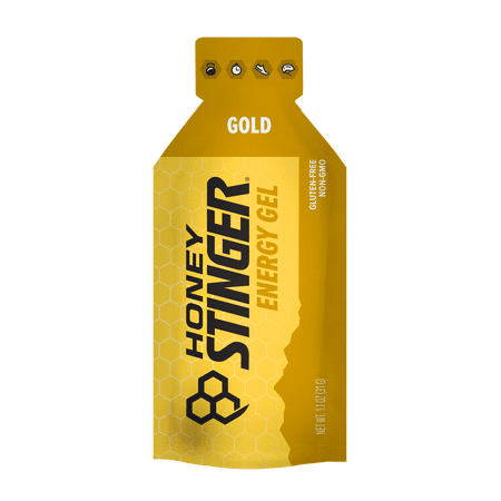 Honey Stinger Classic Energy Gels 1.2 oz Pouches  Gold (6 Pack)