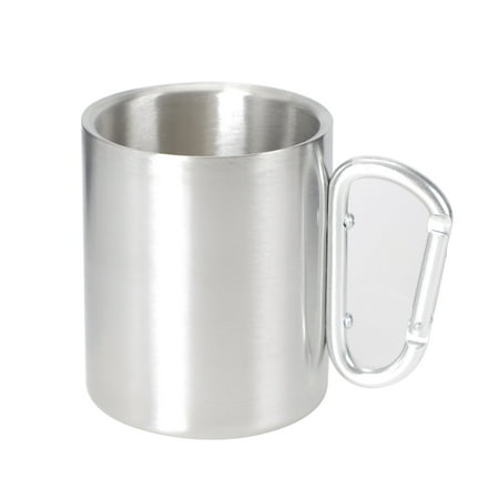 

HIABIO 330ml Camping Traveling Stainless Steel Double Wall Beer Tea Water Cup for Outdoor Sports Rust-proof Mug