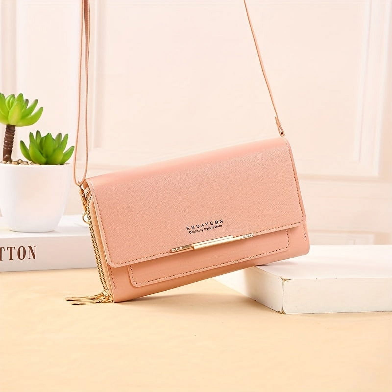 Sac a Bandouliere Simple pour Femmes Porte Monnaie Minimaliste Sac a Bandouliere pour Femmes avec Sangle Detachable
