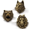 thumbnail image 2 of Resina Animal Cabeza Set Aromaterapia Coche Clip Plug in Coche Aire Coche Clip Decoraciones., 2 of 7