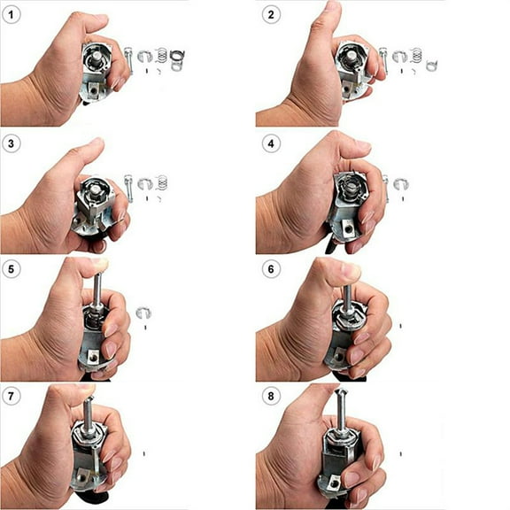 Furulu Door Lock Cylinder Barrel Repair Kit For BMW E46 323i 325i 328i 330i M3 1998-06