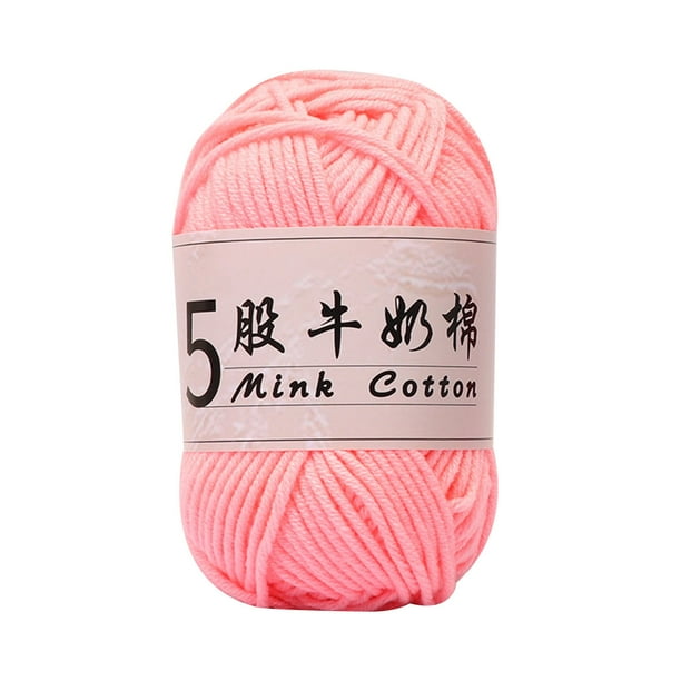 Sofa Vama Ropa de Cama Hilo de algodón de leche de 5 hebras para tejer a crochet, ideal para suéteres de bebé. for Navideño