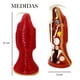 thumbnail image 5 of Santa Muerte Roja 30 Cm Amor Y Proteccion Vestida + Libro, 5 of 10