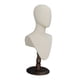 thumbnail image 5 of Modelo de exhibición de pelucas, modelo de cabeza de maniquí, modelo de cabeza portátil multifuncional para exhibición de gorras beige, 5 of 9