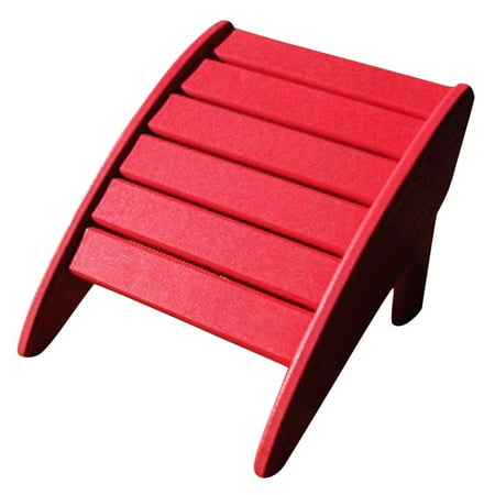Phat Tommy Recycled Plastic Folding Patio Ottoman