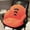Orange, variant on Cute Chair Cushionomputer Gaming Seat Cushion Soft Chair Pads Kawaii Chair Plush Pillow with Backrest Non-Slip for Gamer Home Decor
