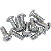 Drag Specialties DS-190825 Button-Head Bolts - 10-24 x 1/2in.