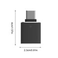 thumbnail image 3 of Zznnkj USB to USB C Adapter, Type C Female to A Male Charger Converter, High-Speed Data Transfer, USB-C to USB 3.0 Female Adapter for Smart Watch, Car and More Type C Devices, 3 of 8