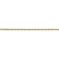 thumbnail image 3 of 10k Yellow Gold 1.5mm Diamond-Cut Rope Chain Necklace - with Secure Lobster Lock Clasp 20", 3 of 6