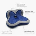 Memory Foam Seat Cushion, Tailbone Sitting Pad Contoured Posture