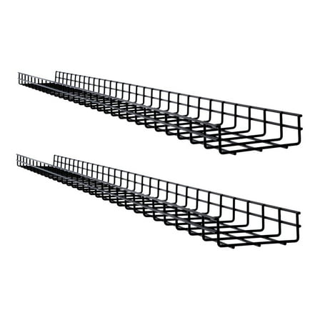 Tripp Lite Wire Mesh Cable Tray 6x2x60" 2-Pack SRWB6210X2STR