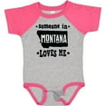 thumbnail image 3 of Inktastic Montana Someone Loves Me Boys or Girls Baby Bodysuit, 3 of 5