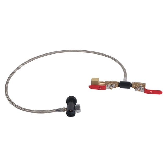 C Refill Adapter,CGA-320 CO2 Cylinder Refill Filling Soda Tank Adapter C Refill Adapter Connector Extended Durability