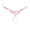 Pink, variant on Panties for Women,Adjustable Embroidered Pearl Thong for Women Comfortable Large Size Panties,Womens Underwear,Black,One Size