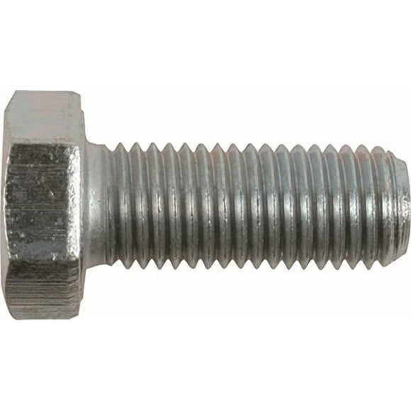 Classe 10.9 Vis Hexagonales Plaquées Zinc M16-2.00 x 45mm, 25 Pcs, Filetage Grossier Entièrement Fileté DIN 933 par Newport Fasteners
