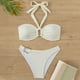 thumbnail image 3 of WILLBEST Trajes de Baño Para Mujer de Dos Piezas, Conjuntos de Tankini Para Verano, E Bikini de Cuello Alto, Conjunto de Dos Piezas Para Días de Playa y Piscina, 3 of 6