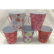 Valentine Tin Bucket Happy V-DAY