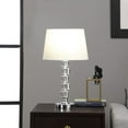 thumbnail image 2 of Ore International 20" In Adelaine 5 Crystal Round Stacked Cube Orbs Table Lamp, 2 of 3