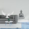 thumbnail image 2 of Escultura De Resina De Buda, ángel Y Mono, Para Oficina, Hogar, Estantería, Pasillo, Hotel, Patio, Decoración De Inauguración De La Casa., 2 of 8