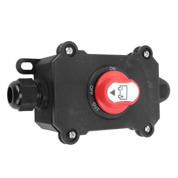 DC12 to 32V Inline Switch, IP67 Waterproof Inline Cord Switch, ON Off Toggle Switch with Dual Side Wire Design, Universal Outdoor Inline Power Switch for Vehicle