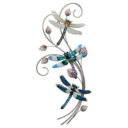 Luster Wall Decor - 3 Dragonflies